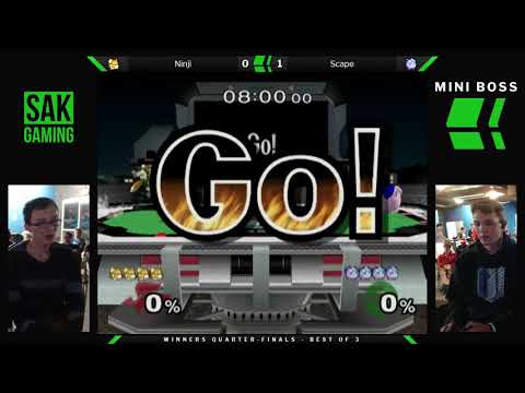Mini Boss 2 Winners Quarters - Ninji (Fox) vs Scape (Jigglypuff)