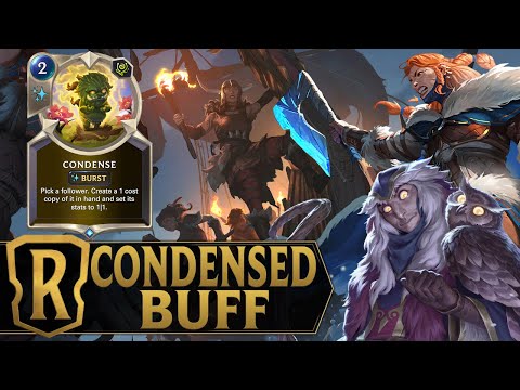 I Use Condense To Buff My Deck - Sejuani & Teemo Deck - Legends of Runeterra Standard