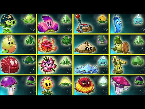 Random 16 Pair Plants & Mint Battlez - Who Will WIn? - PvZ 2 Team Plant vs Team Plant