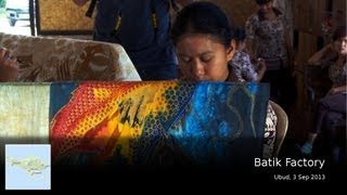 preview picture of video 'Batik Factory, Bali'