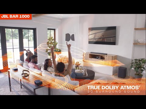 JBL BAR 1000 | Dolby Atmos/DTS: X対応 7.1.4ch 完全ワイヤレス JBL BAR 1000 | Dolby Atmos/DTS: X対応 7.1.4ch 完全ワイヤレス