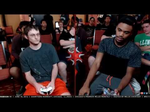 Rubicon 11 - Glacial | KJH (Fox) vs. DFU (Sheik, DK) - SSBM - Top 32, Winners Eighths
