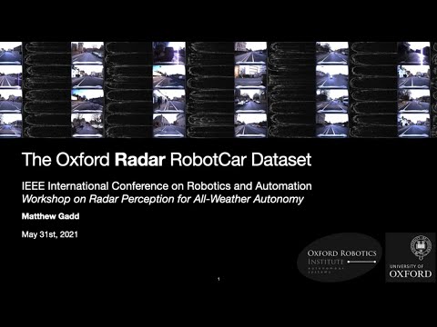 Oxford Robotcar Dataset