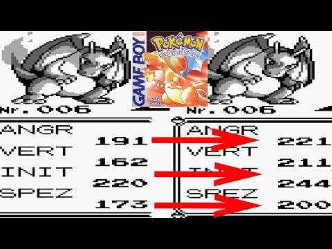 Perfekte Pokemon MAXIMUM Werte - Pokemon Rot Blau Glitch - 7S 8F Glich Item