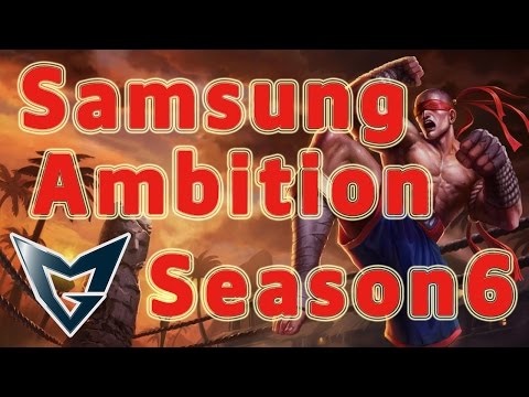 Samsung Galaxy Ambition Leesin Jungle vs Kha'Zix Patch 6.21 in NA