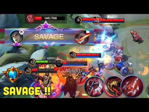 SAVAGE !!!!!!!!!!!! Hyper Leomord is OP! - Avory | MLBB