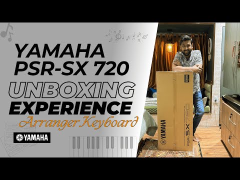 Yamaha PSR-SX720 - Unboxing, First Use Demo & Review