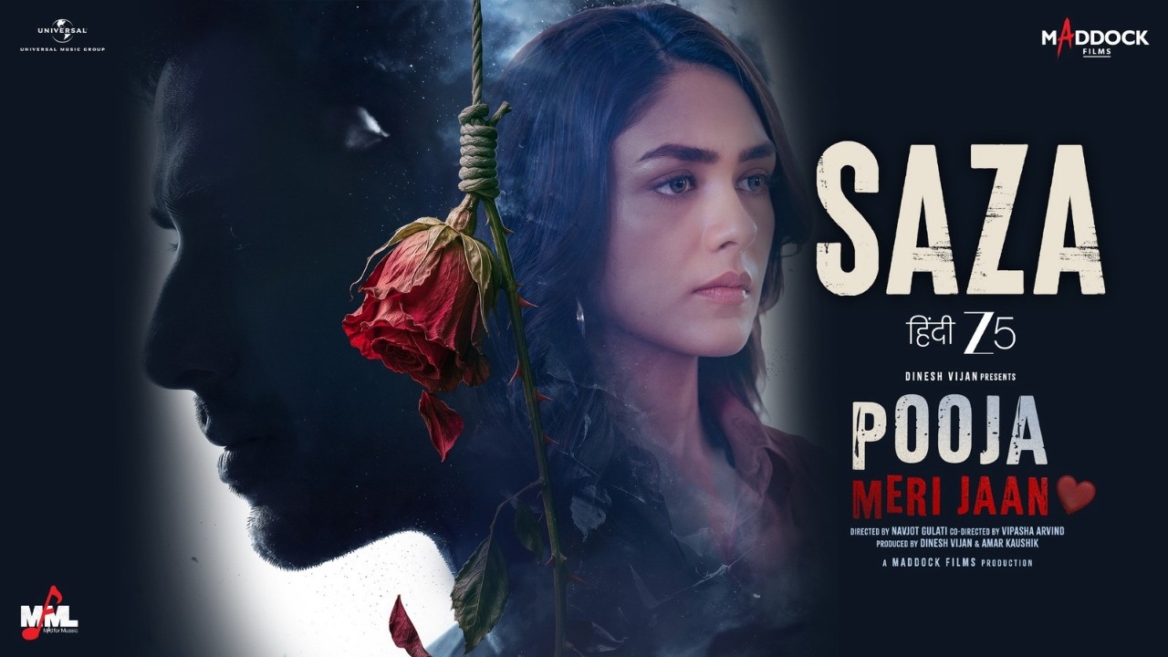 SAZA (Official Music Video) Mrunal T, Huma Q, Vikram C | Vishal Mishra, Vaibhav G | Pooja Meri Jaan