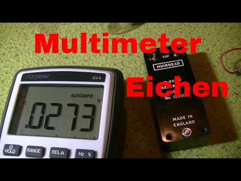 Referenzspannungs Zelle zur Eichung von Multimetern - eflose #974