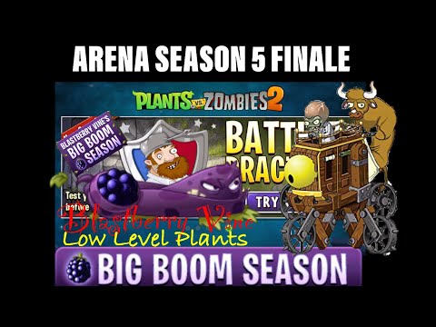 Plants vs Zombies 2 Arena Battlez Season 5 Finale Blastberry Vine Practice Room (PvZ Week 79)