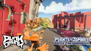 プラントvs.ゾンビ:ネイバービルの戦い 実況 #92 - ウルトラコンボ！スーパーブレインズでターフテイクオーバー - PS4