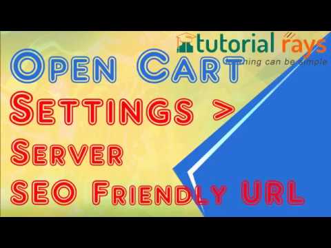 8 OpenCart SEO Friendly URL | OpenCart Tutorials | OpenCart Training