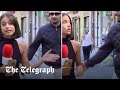 Spanish reporter sexually assaulted live on air, "Did he just touch your bottom?"