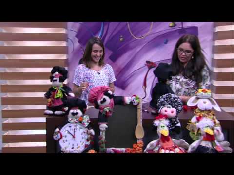 Mulher.com - 20/01/2016 - Boneco Chef de cozinha - Jô Cruz PT2