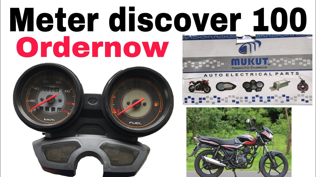 Meter assembly discover 100 cc | complete meter for #bajaj #discover100