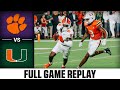 Clemson vs. Miami Full Game Replay | 2023 ACC Football