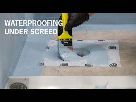 Bathroom Waterproofing Under Screed