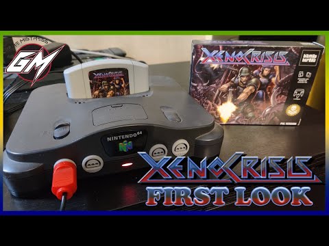 Nintendo 64 Gets a Brand New Game - Xeno Crisis N64 First look and Unboxing