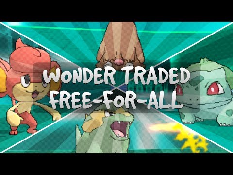 Pokémon X & Y WiFi Battle #13: Wonder Trade Free-For-All w/ TheOneIntegral, Patterrz & PairOfExiles