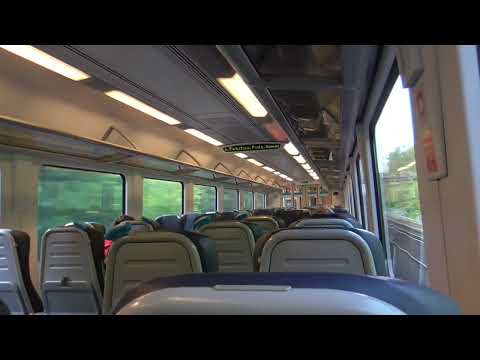 A Train Ride on South Western Railway Class 444001-444041 from Winchester to Southampton Airport P
