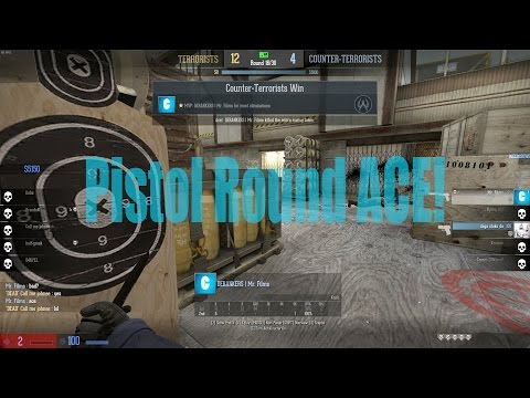 Pistol Round ACE All Headshots