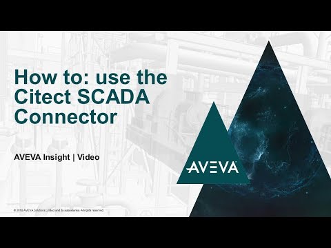 How to use the Citect SCADA Connector