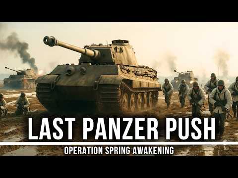 Fall Asleep To | The ENTIRE Operation Spring Awakening – Germany’s Last Offensive | WW2 Documentary