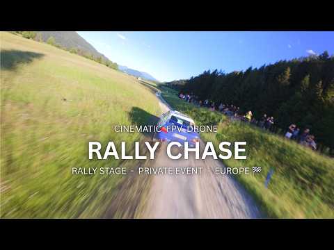 Rallye-Verfolgungsfahrt