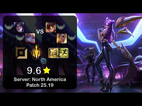 Kai'Sa ADC + Poppy vs Ziggs + Rell - NA Challenger - Patch 25.19