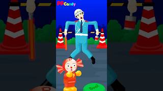 ブーブークッションに反応するガードマンロボ #shorts #anime #animation #妖怪