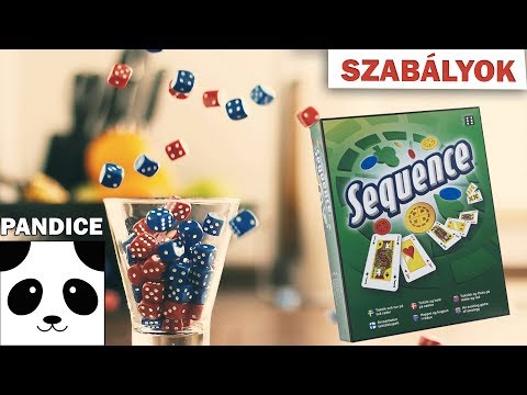 Sequence társasjáték szabály és bemutató - PanDice