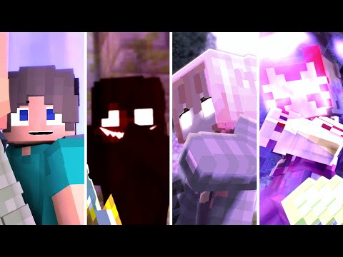 Alex and Steve Animations: "Masked" Full Series | Minecraft Music Videos