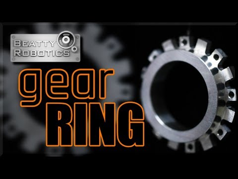 CNC Machine a MARS Curiosity Rover Gear Ring | WW213