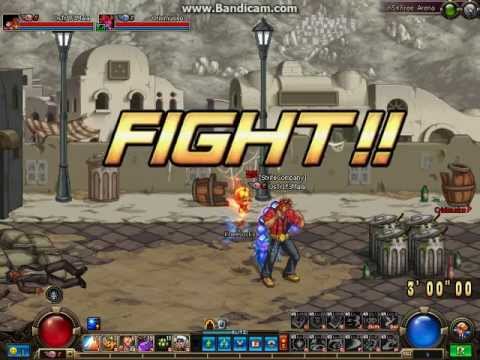 DFO Striker versus Magic Exorcist