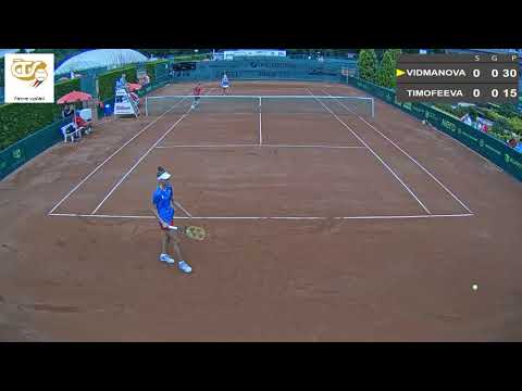 Vidmanova vs Timofeeva - 12.8.2017 - ITF Prostejov