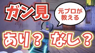【FPS】元プロゲーマーが解説‼️『ガン見』の使い方