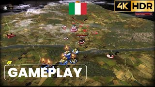RUSE Italian Faction Army Gameplay | No Commentary | 4K 60FPS