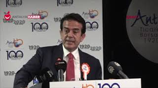 Antalya Ticaret Borsası (ATB), 100'üncü yılını kutladı.