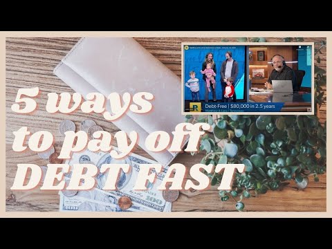 How to pay off DEBT FAST! | 80K in 2.5 years