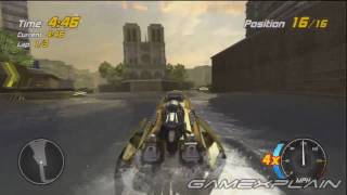 Hydro Thunder Hurricane: Paris Sewers 10 Hidden Medallions