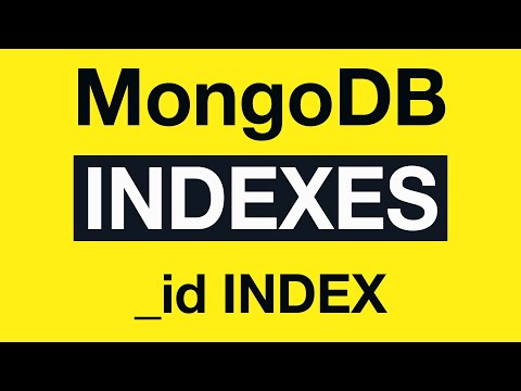 05 MongoDB Indexing Default id index with ObjectID