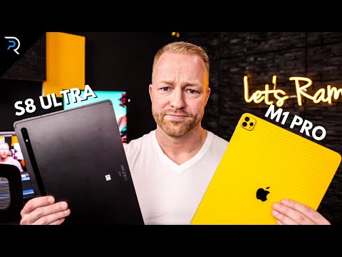 Samsung Galaxy Tab S8 Ultra BETTER than M1 iPad Pro?!!