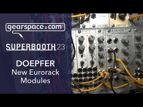 Doepfer - New Eurorack Modules - Gearspace @ Superbooth 2023