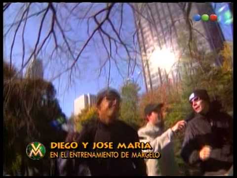 El Insoportable, Entrenamiento De Tinelli, Corriendo - Videomatch 99