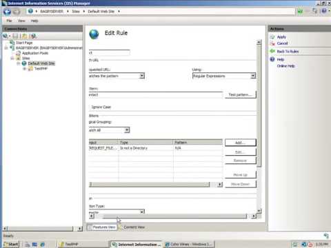 Create SEO-Friendly URLs with the IIS7 UrlRewrite Module
