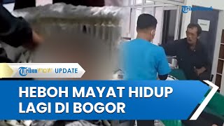 Viral! Mayat Hidup Lagi di Rancabungur Bogor, Keluarga Terkejut Lihat Jasad Tiba-tiba Bergerak
