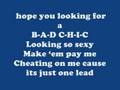 Danity Kane-Bad Girl w/ lyrics