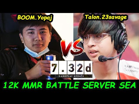 23savage vs Yopaj - SERVER SEA 12K MMR CLASS S BATTLE Dota 2 7.32D New Patch Pro Gameplay
