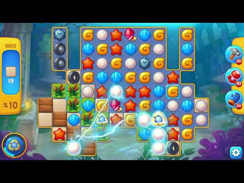 Fishdom 6813 Level - 17 moves - NO BooSTERS