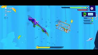 Crazy Shark Attack 🦈⚡ Alan Hungry Shark Gameplay!